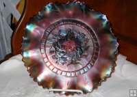 Carnival Glass - Amethyst Bowl Carnival Glass - Amethyst Bowl