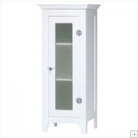 Wood Cabinet W/Glass Door Wood Cabinet W/Glass Door