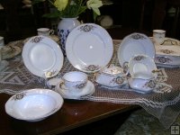 French China Co.-USA Dinnerware Set for 4 French China Co.-USA Dinnerware Set for 4