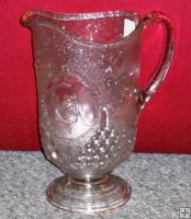 Pattern Glass Pitcher Pattern Glass Pitcher