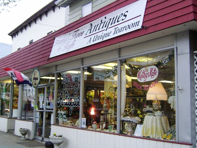 Kathy's Kove Antiques, Clock Repair and a Unique Tea Room